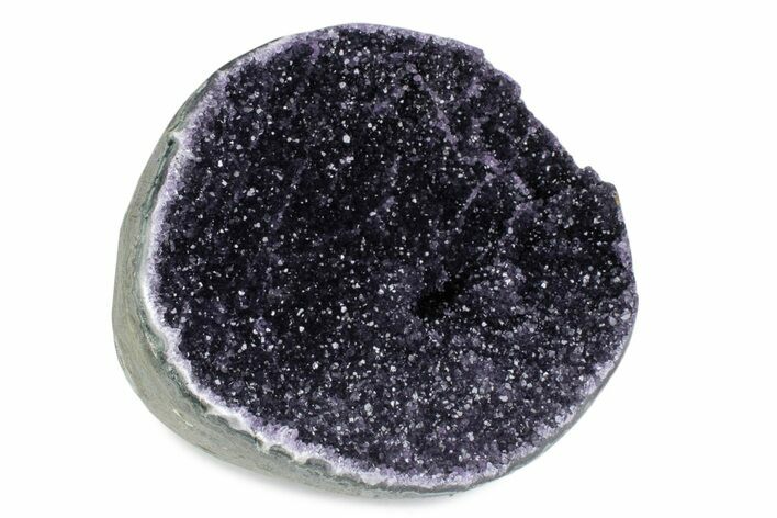 Sparkling Purple Amethyst Geode - Uruguay #379251